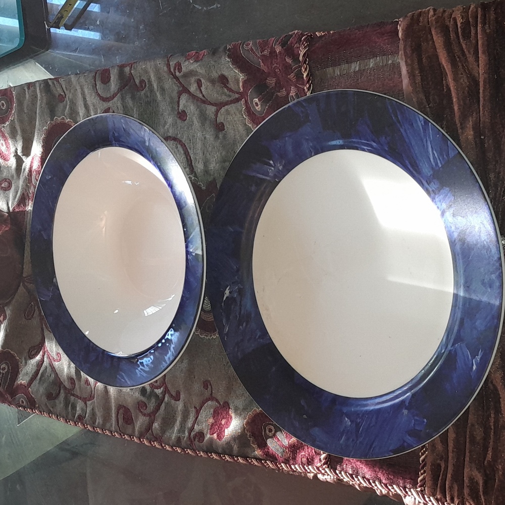 🌺VICTORIA BEALE CHOP PLATE & SERVING Bowl